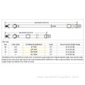OEM Ajustable Fashion Dog Collars and Leashes Set